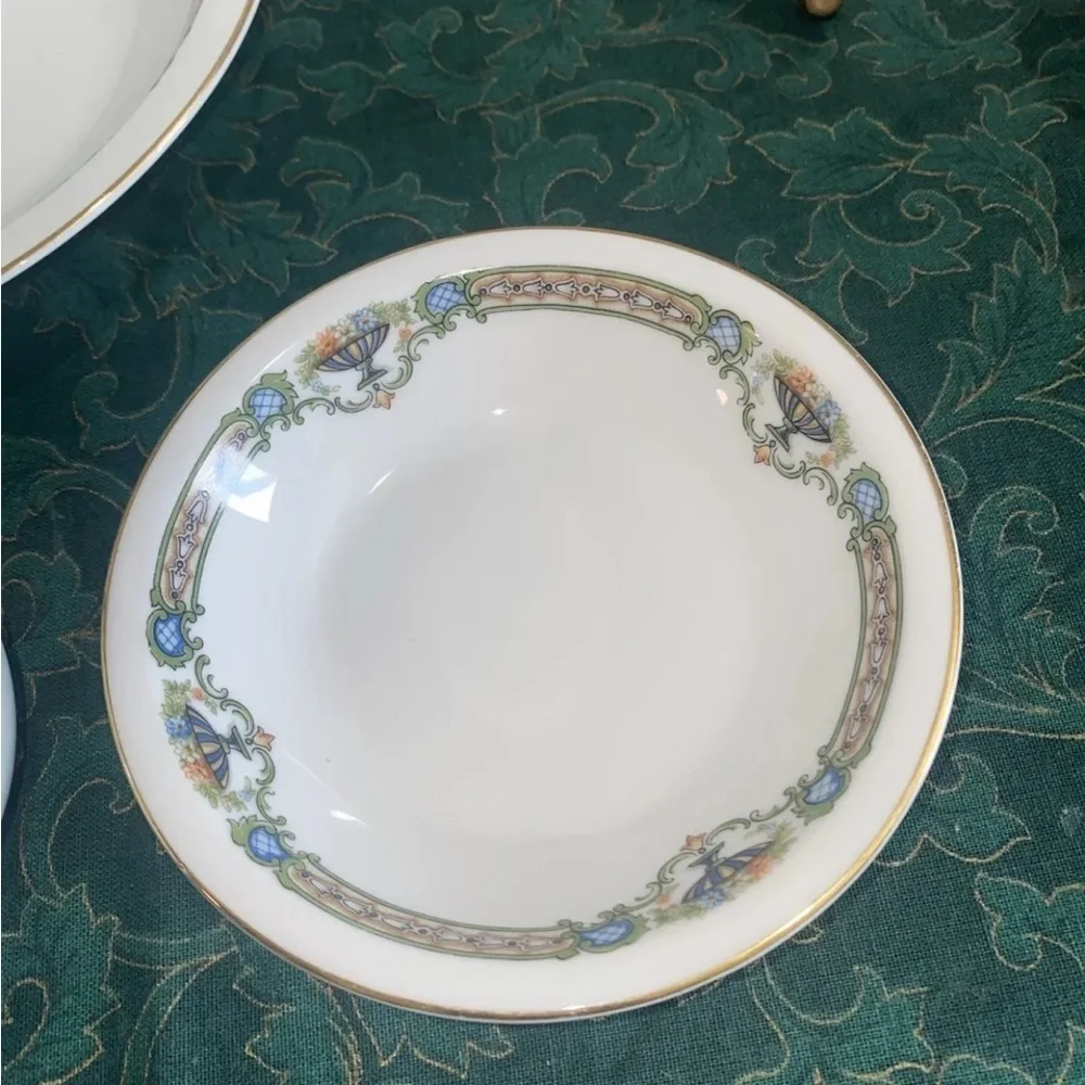 7 Piece Place Setting ART‎ DECO PAUL MULLER, SELB, BAVARIA, 